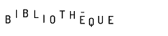 bibliotheque shop logo